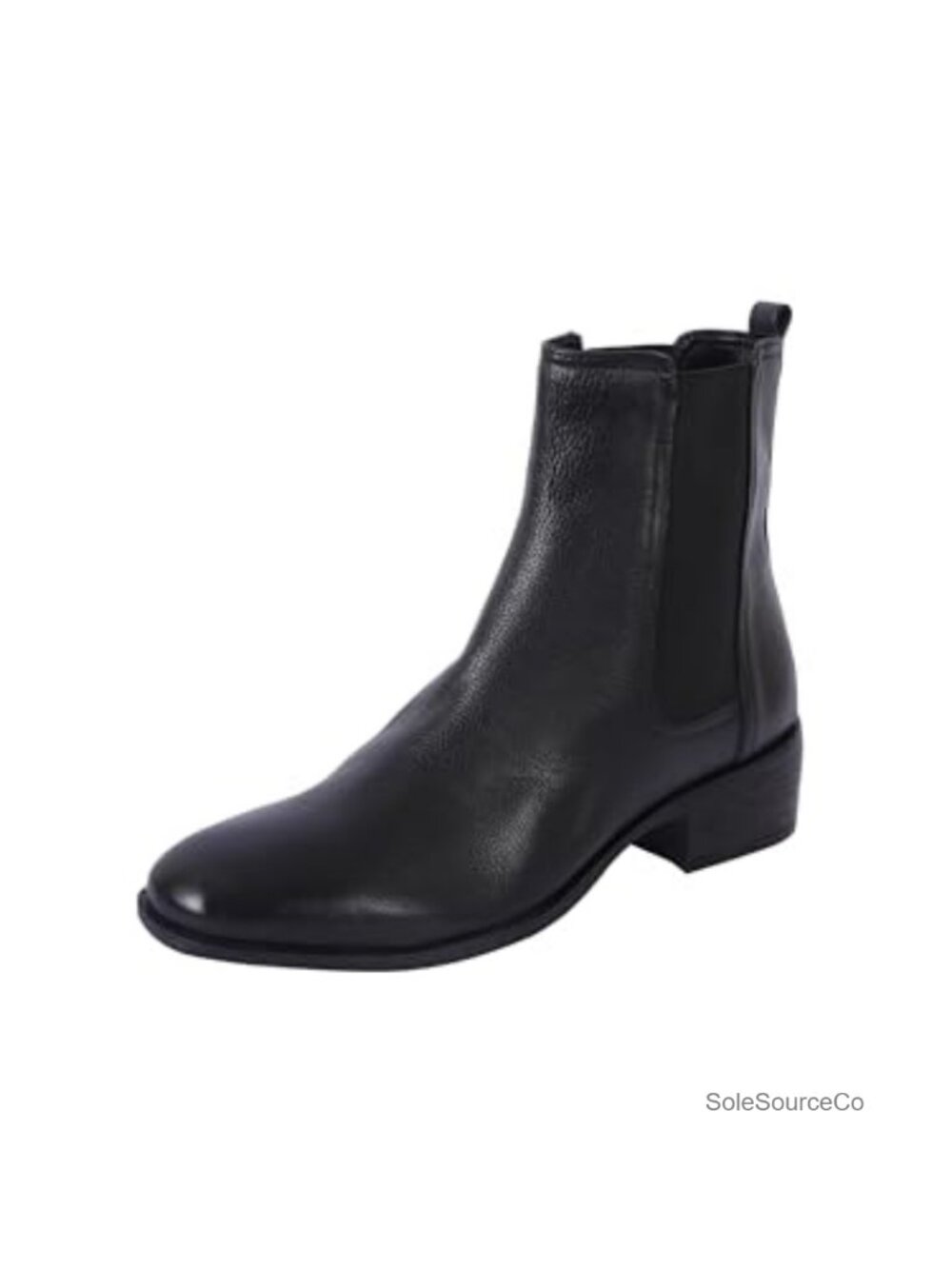 Women's Pull-On Ankle Booties with Cushioned Footbed Low Block Heel